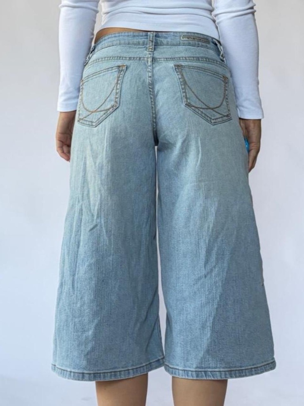Low Rise Capris Gaucho Size 7 - Picture 4 of 5